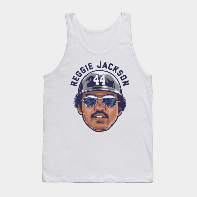 Reggie Jackson New York Y Bam Tank Top by ganisfarhan